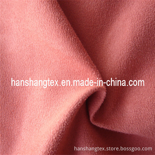 150d Two Side Brushed Suede Fabric for Shoes (HT-1069)